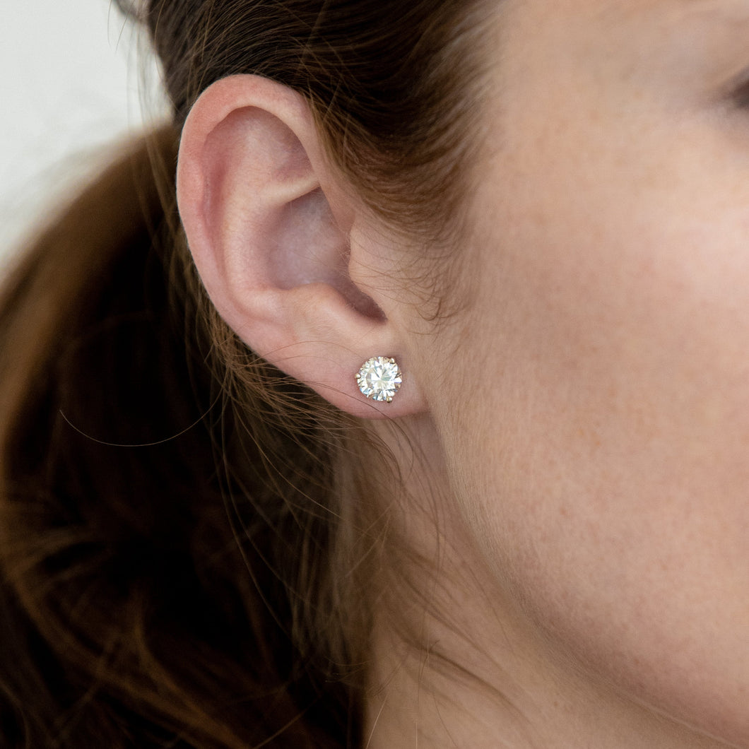 Diamond Stud Earrings