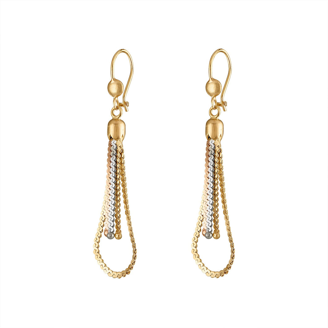 The Drop Chain Earrings