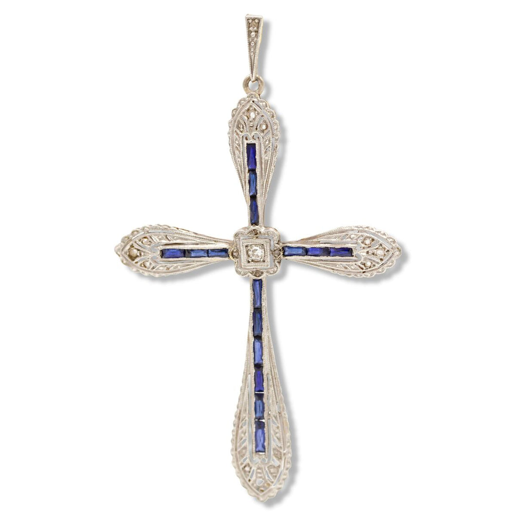 Edwardian Cross Pendant