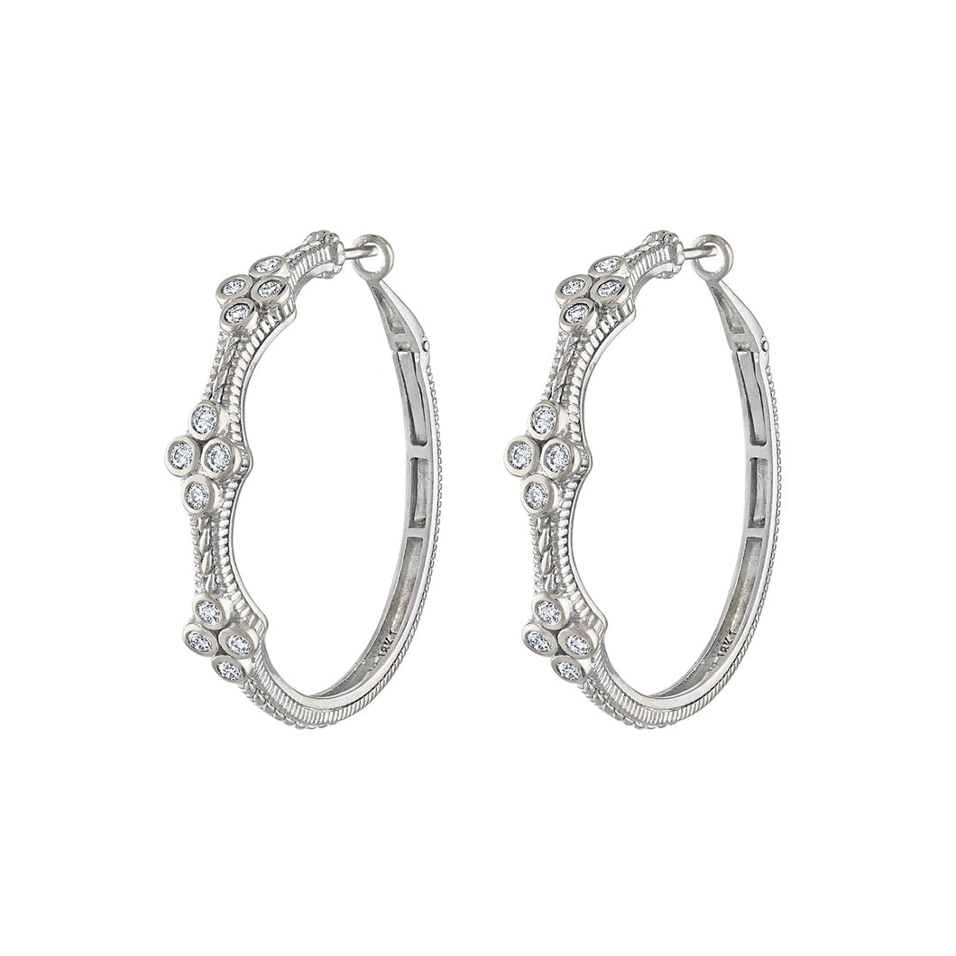 The Judith Ripka Hoops