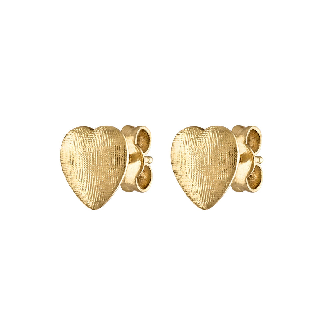 The Golden Heart Studs